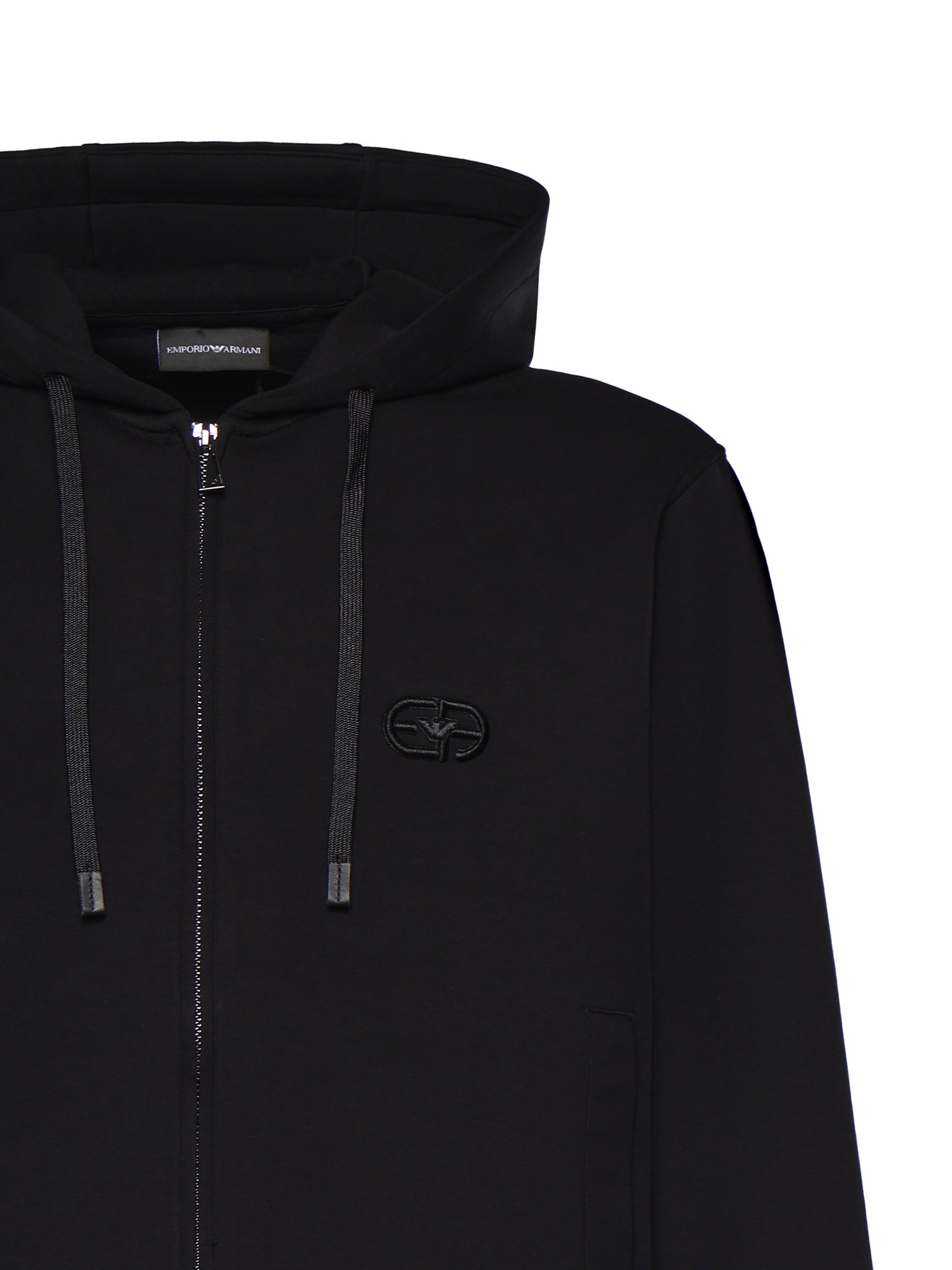 Emporio Armani Sweaters Black Cotton