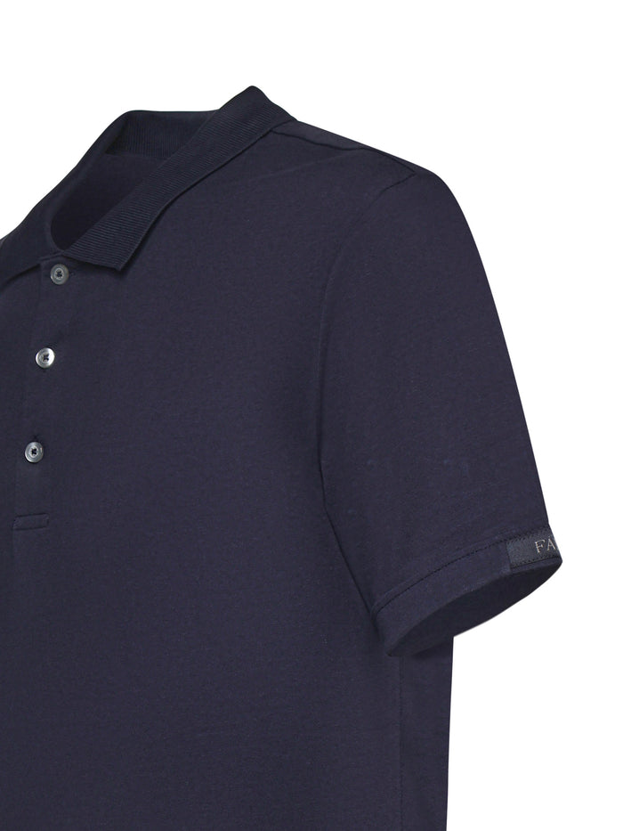 Fay T-shirts and Polos Blue Cotton