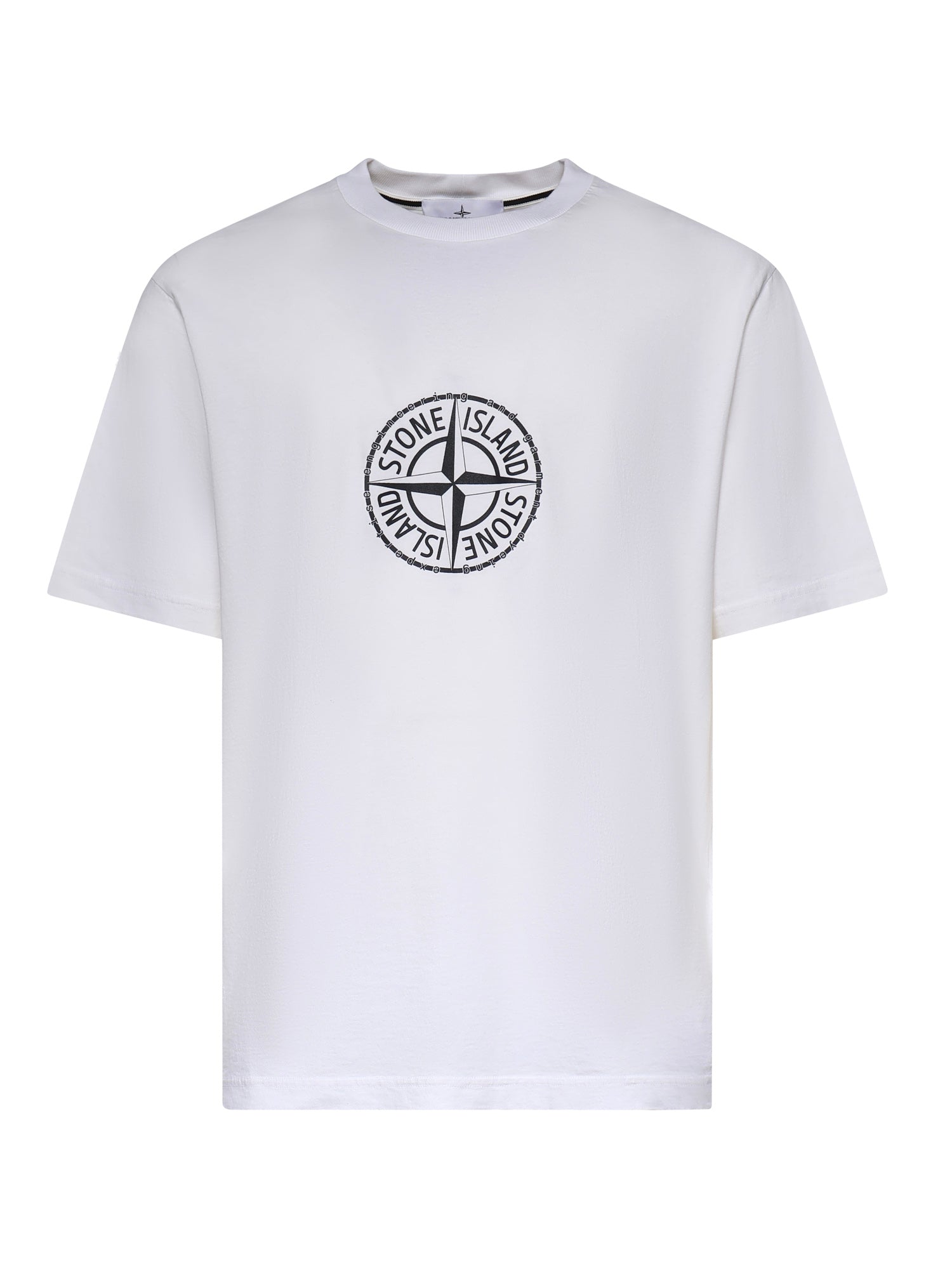 Stone Island T-shirts and Polos White Cotton