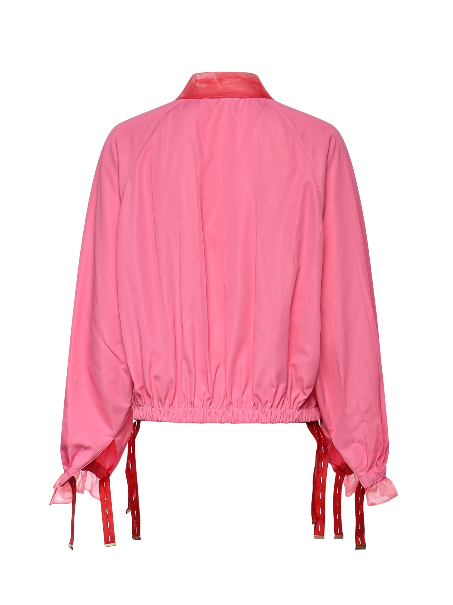 Fendi Coats Pink Viscose