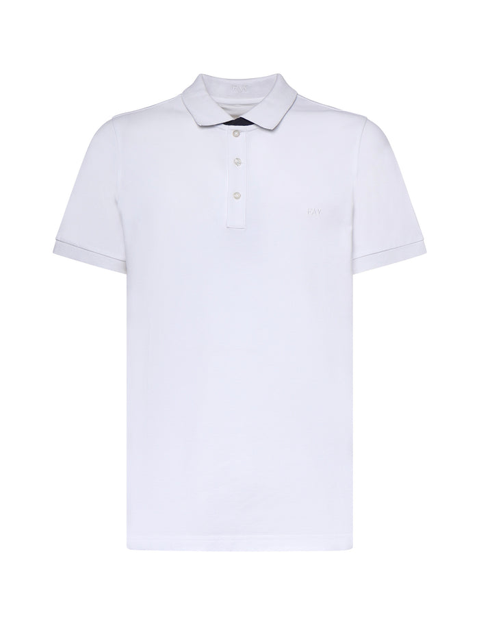 Fay T-shirts and Polos White Cotton