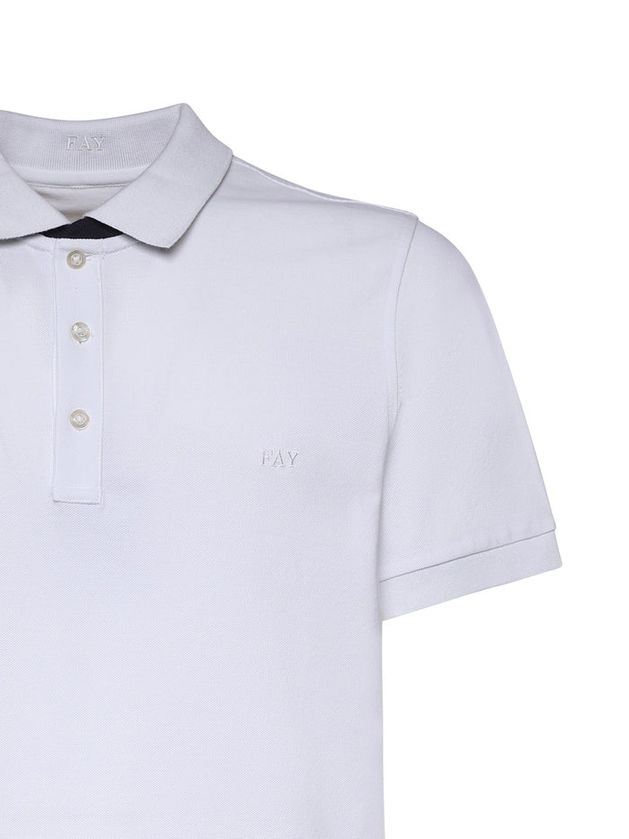 Fay T-shirts and Polos White Cotton