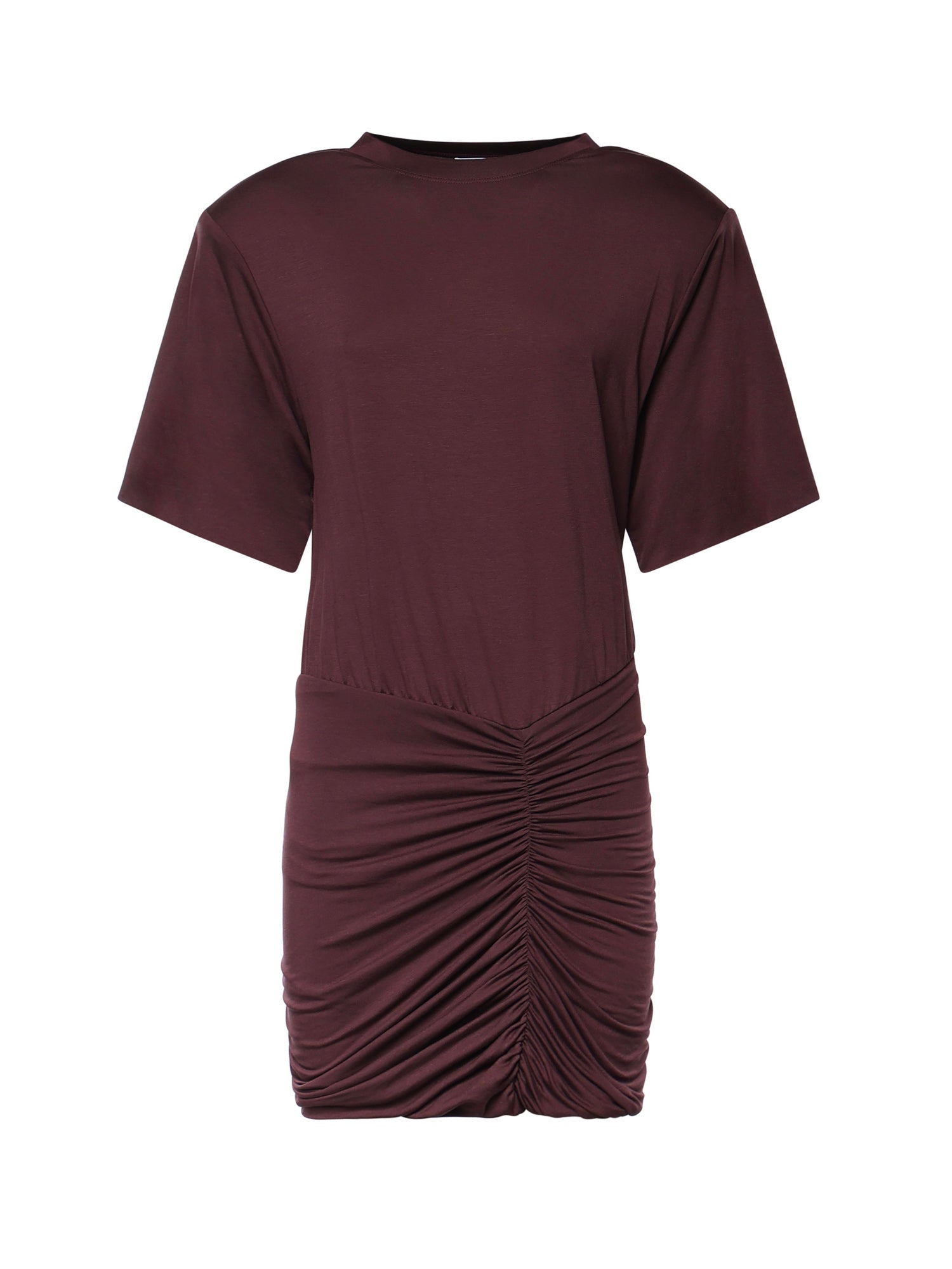 The Andamane Dresses Aubergine Viscose