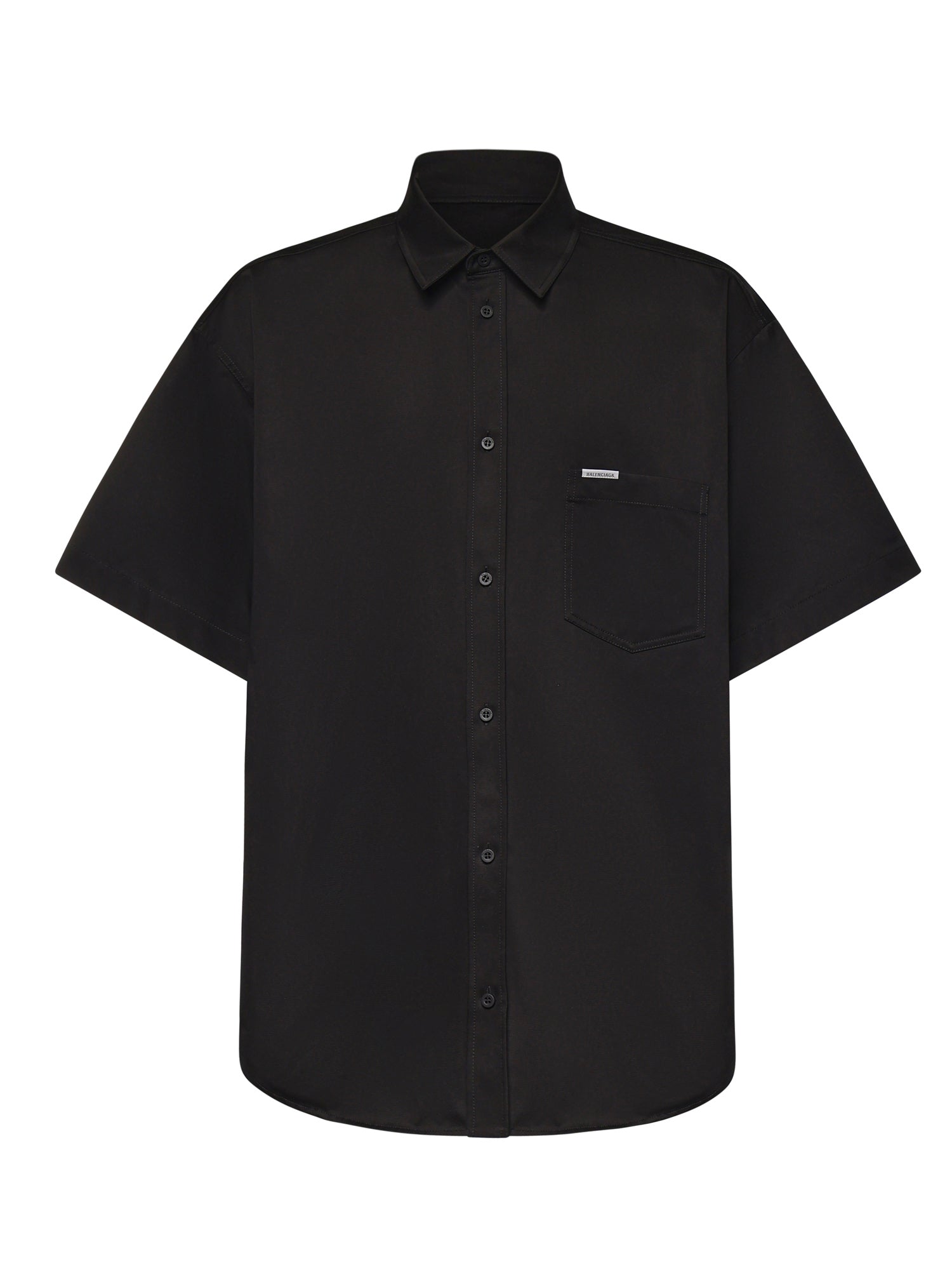Balenciaga Shirts Black Cotton