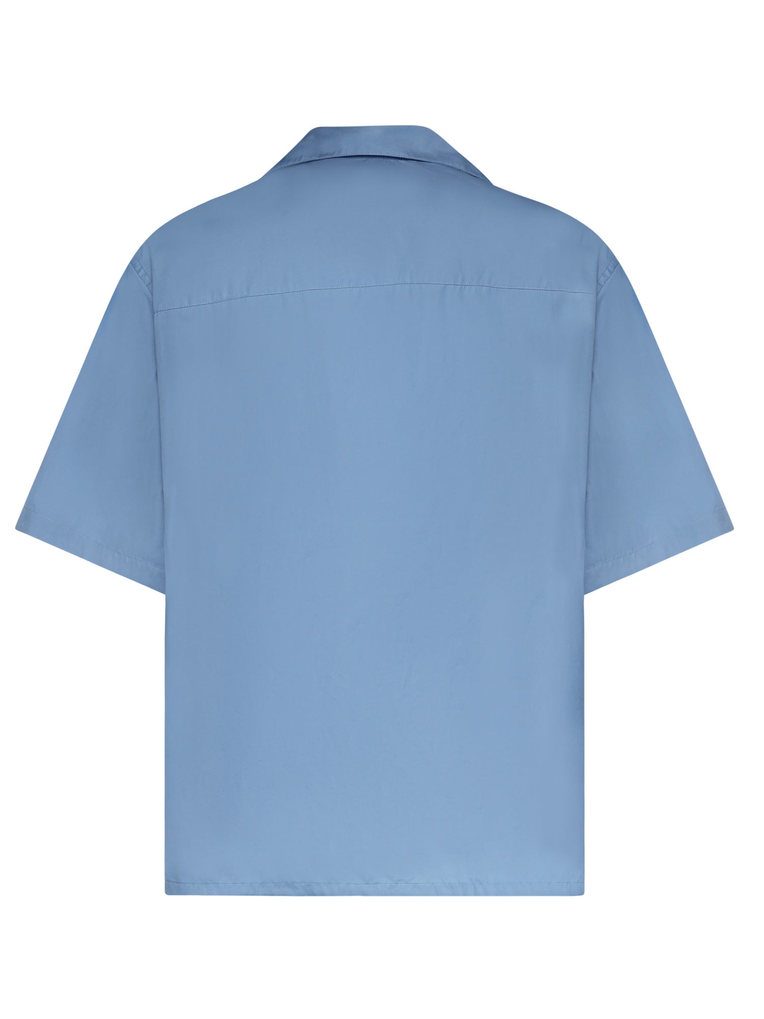 Marni Shirts Blue Cotton Woven