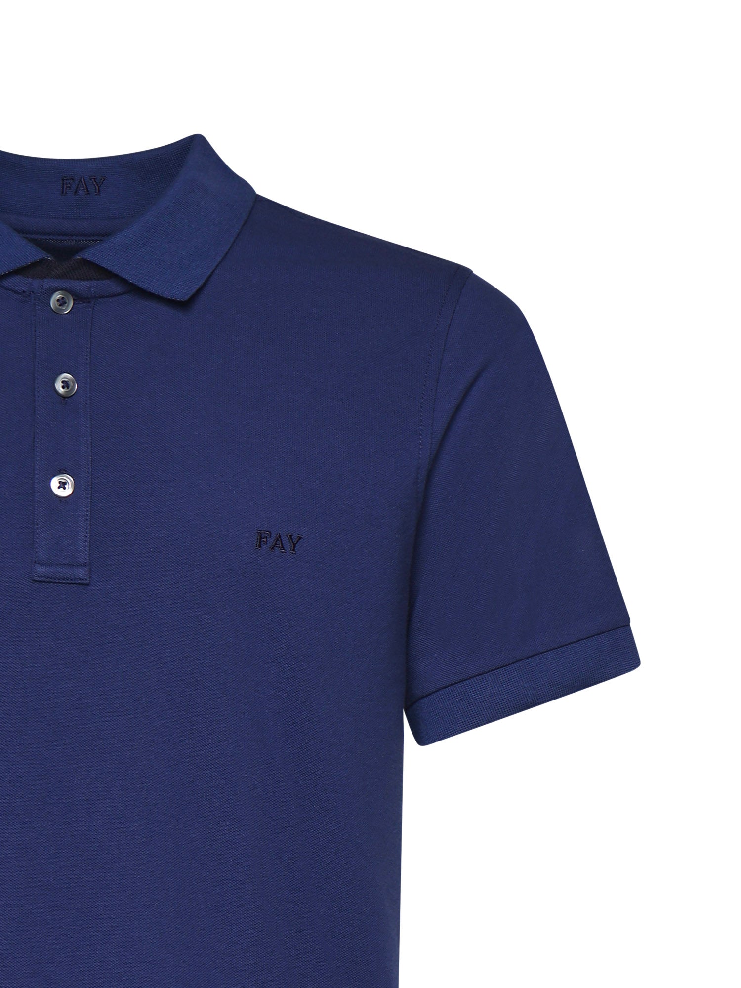 Fay T-shirts and Polos Blu Cotton