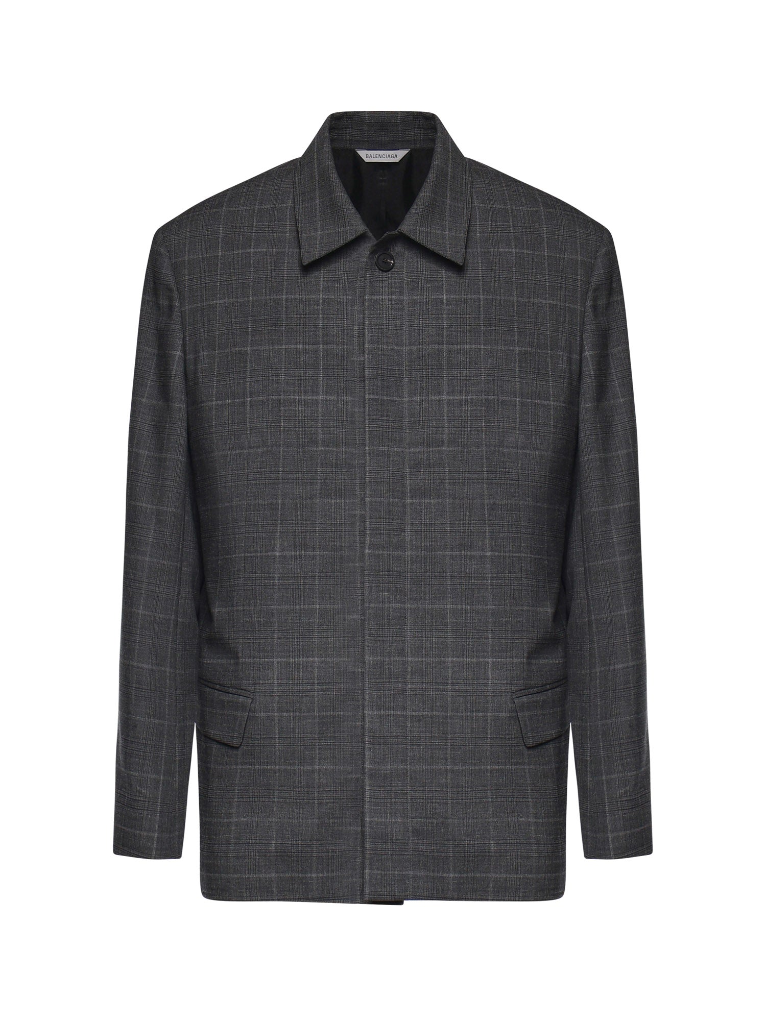 Balenciaga Jackets Grey Virgin Wool