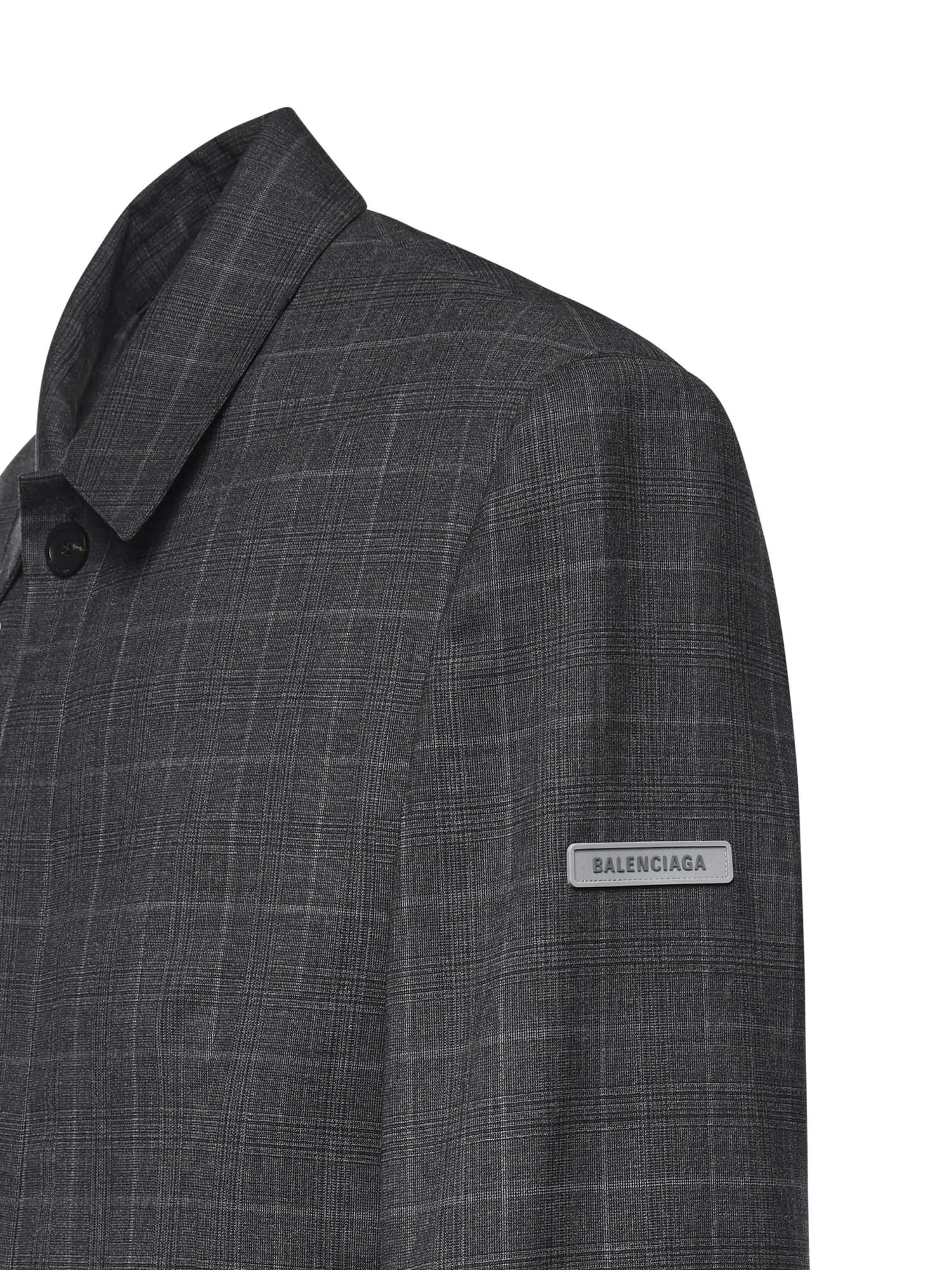 Balenciaga Jackets Grey Virgin Wool