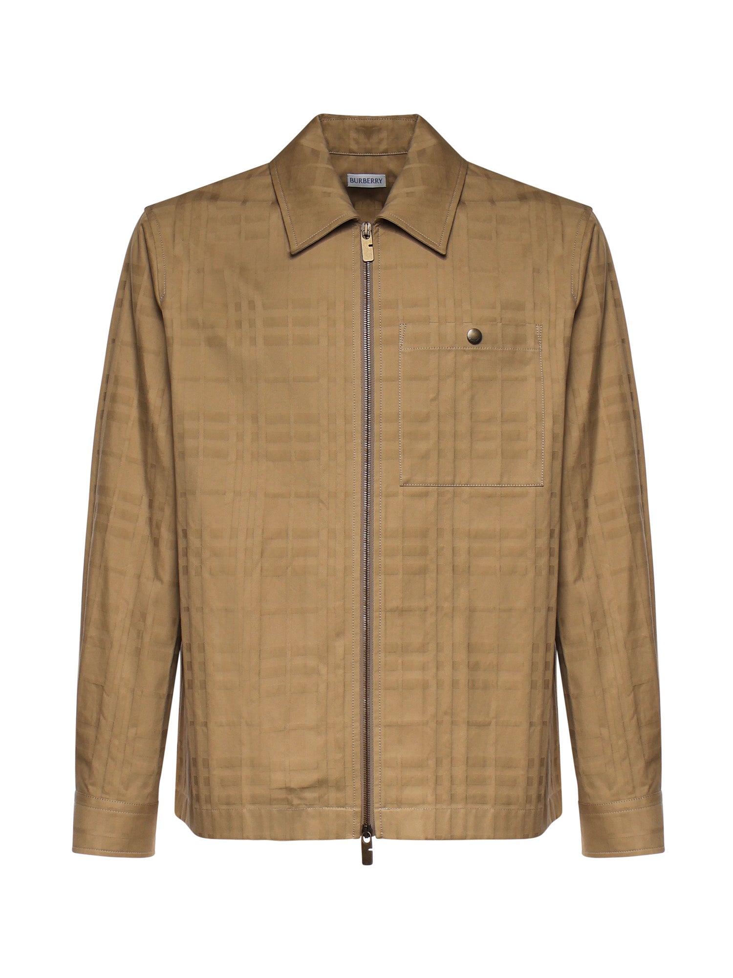 Burberry Jackets Beige Cotton