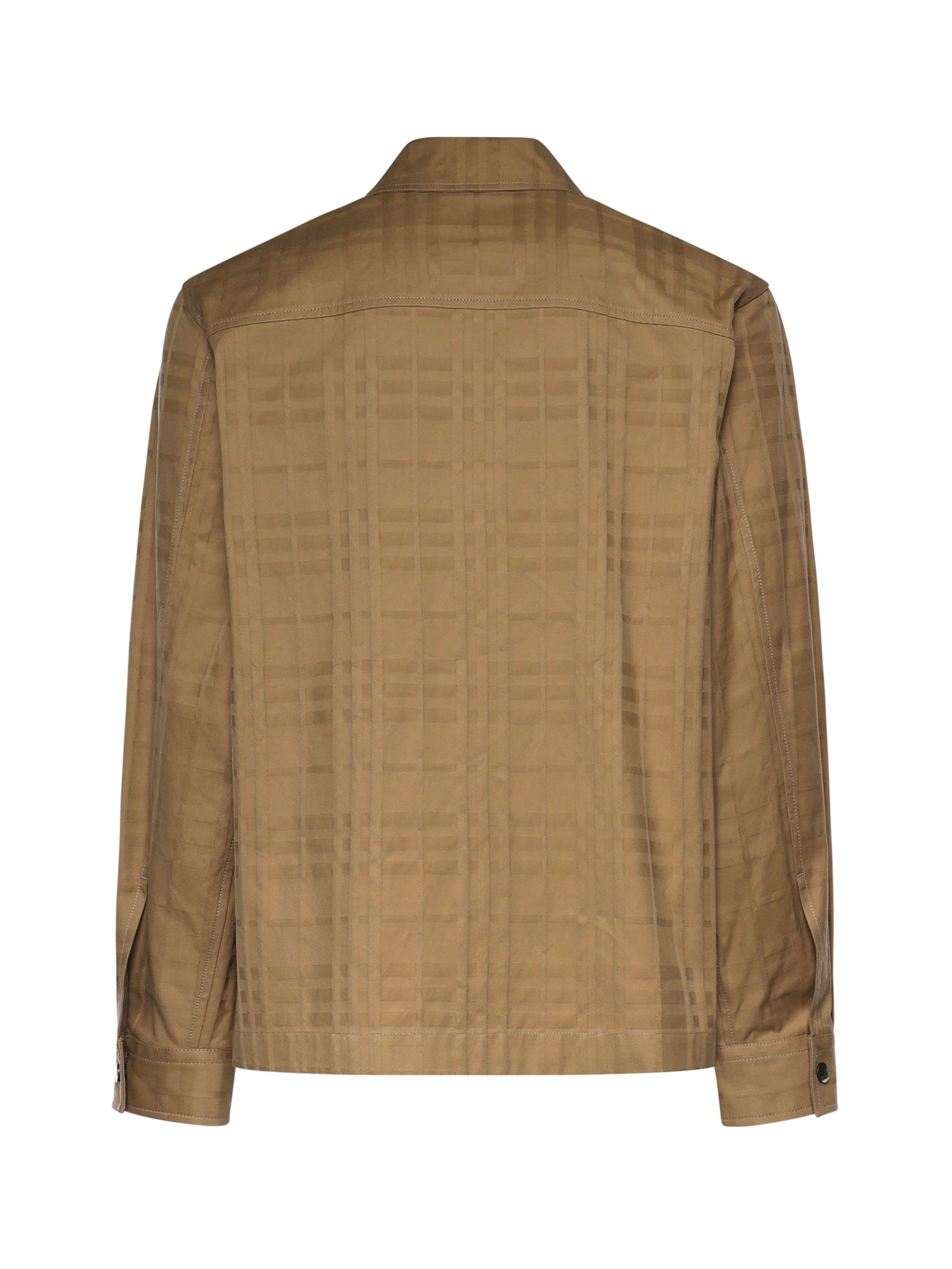 Burberry Jackets Beige Cotton