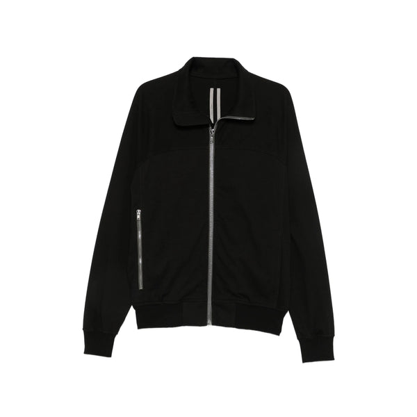 Zip-Up Sweatshirt Black Organic Cotton Sweatshirts