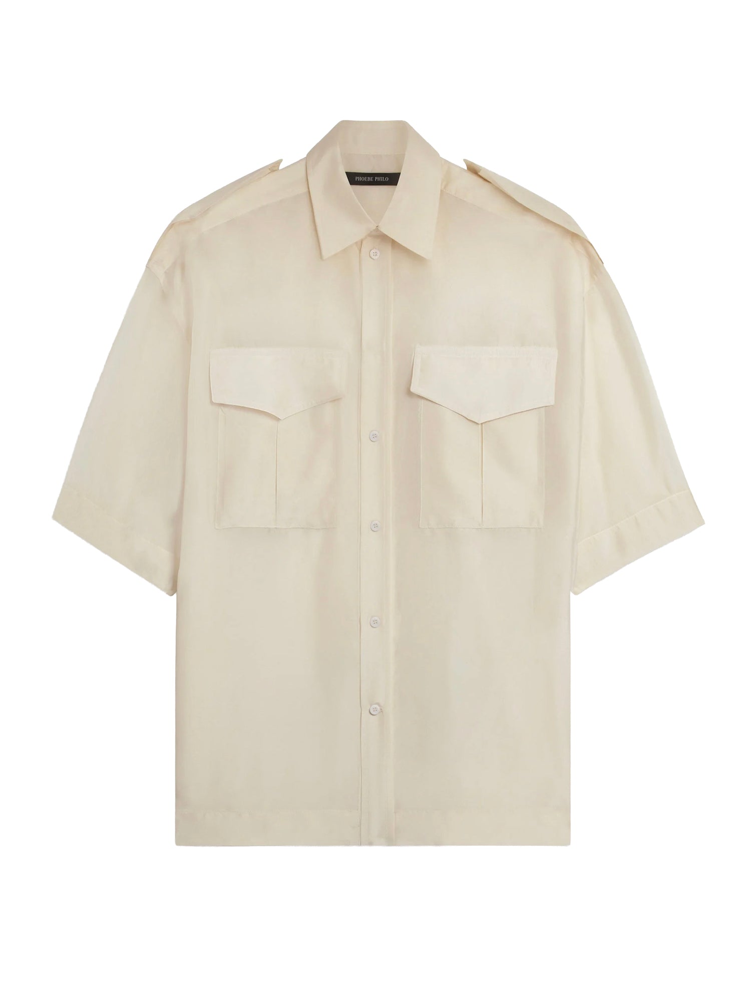 PHOEBE PHILO Shirts Vanilla Silk