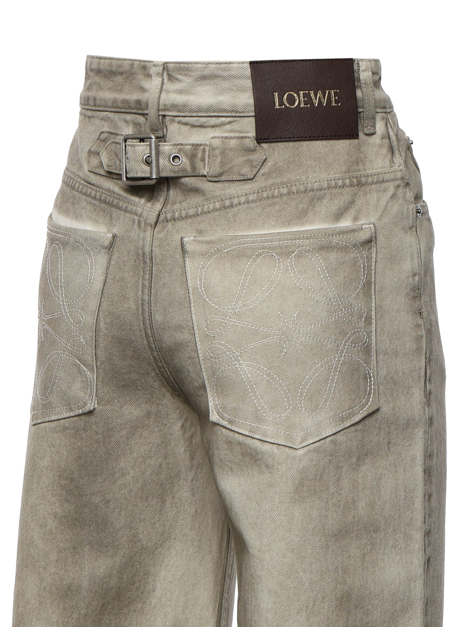 Loewe Jeans Light Grey Cotton