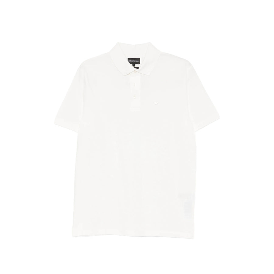Sweater Polo White Cotton Shirts