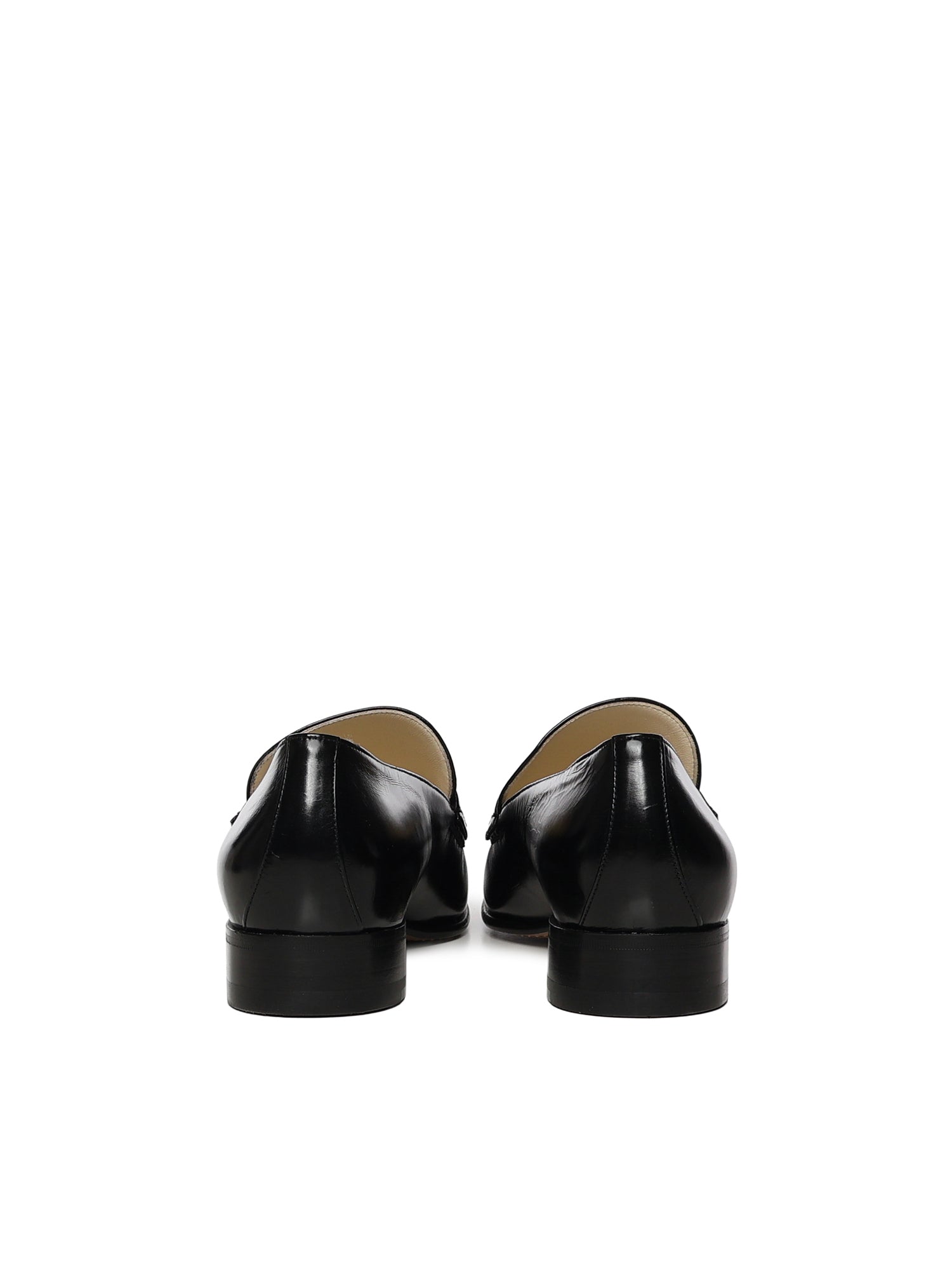 PHOEBE PHILO Flat shoes Black Shiny Calf