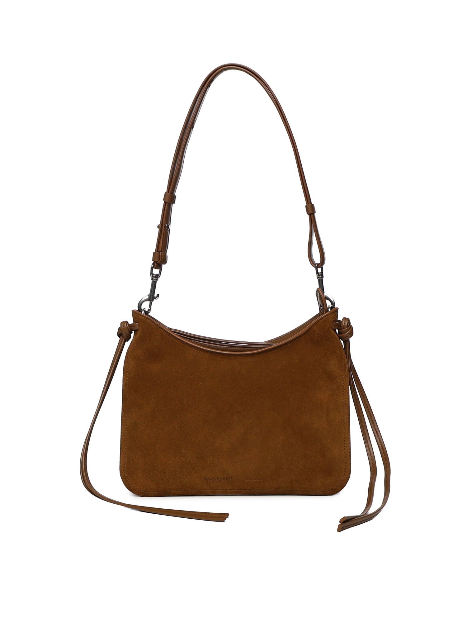 PHOEBE PHILO Bags Toffee Silver Suede / Leather