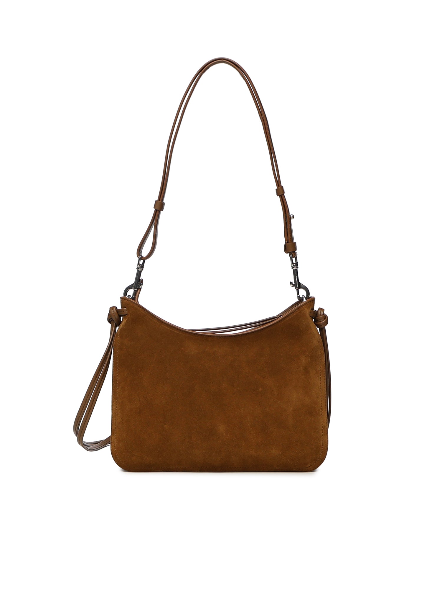 PHOEBE PHILO Bags Toffee Silver Suede / Leather