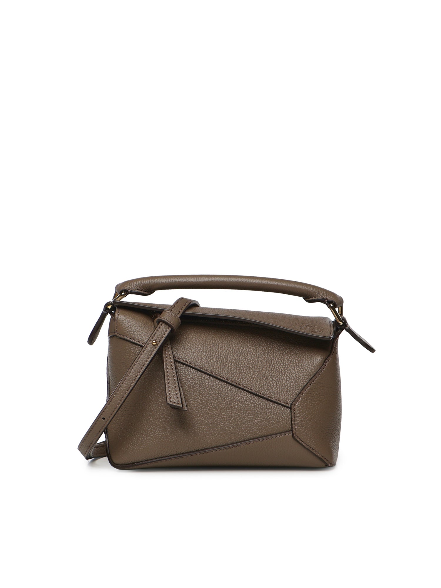 Loewe Bags Taupe Grey Calfskin