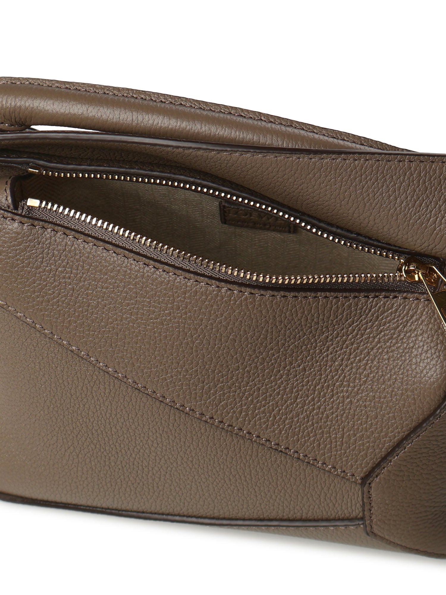 Loewe Bags Taupe Grey Calfskin