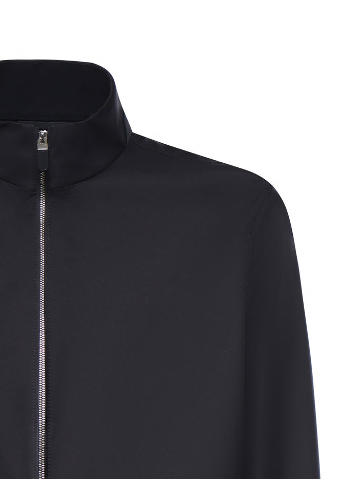 ZEGNA Jackets Blue Navy Polyester