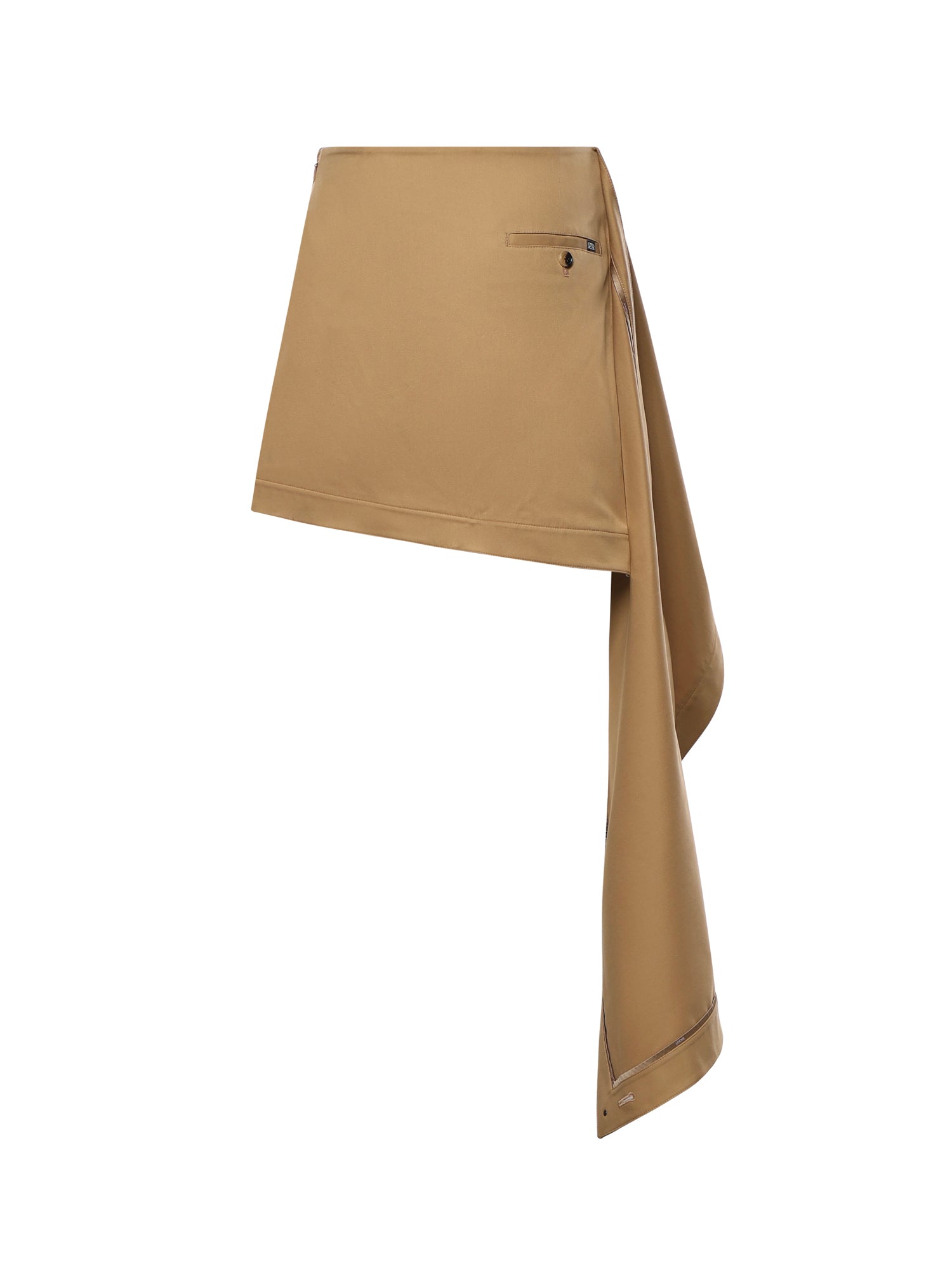 Loewe Skirts Beige Cotton