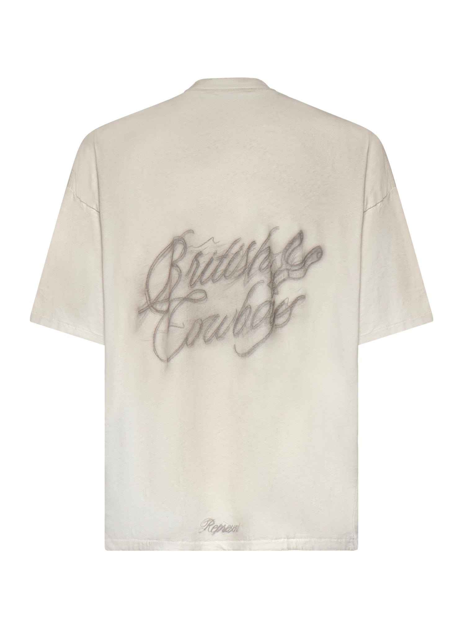 Represent T-shirts and Polos Washed Ecru Cotton