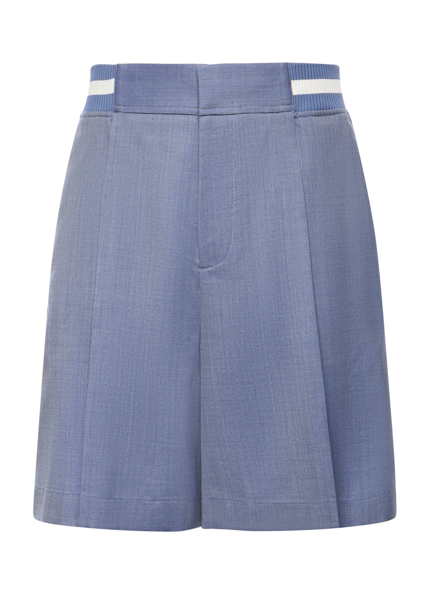Loewe Shorts Blue Wool