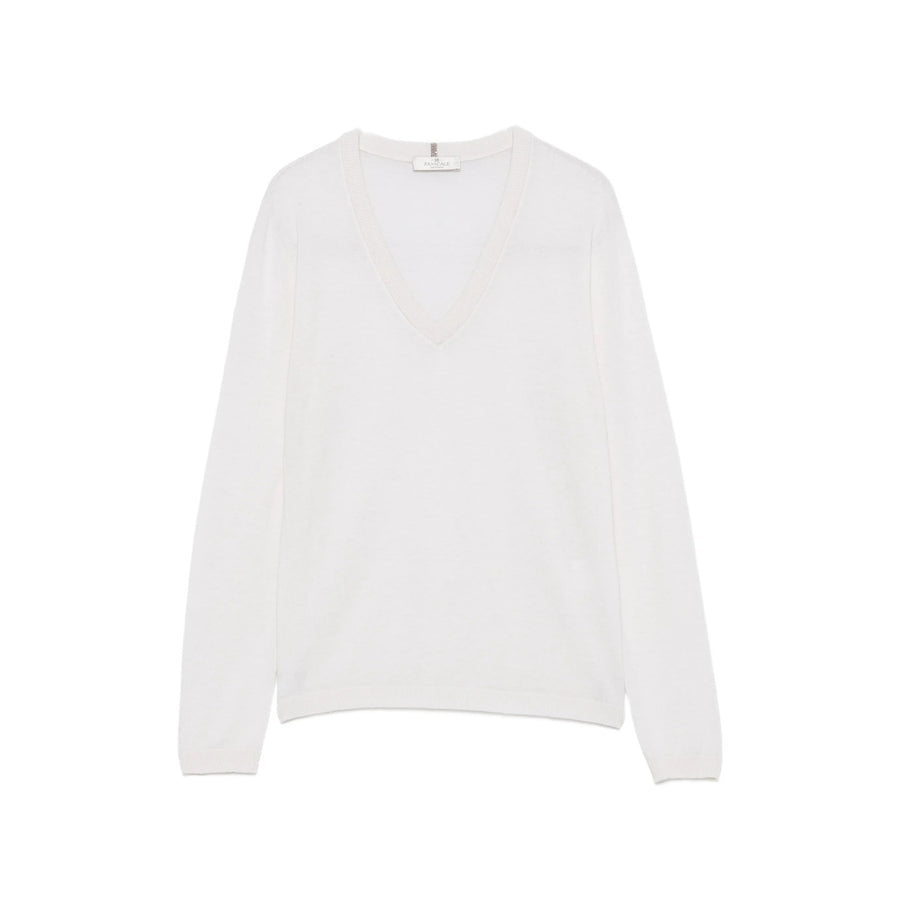 Knit Sweater White