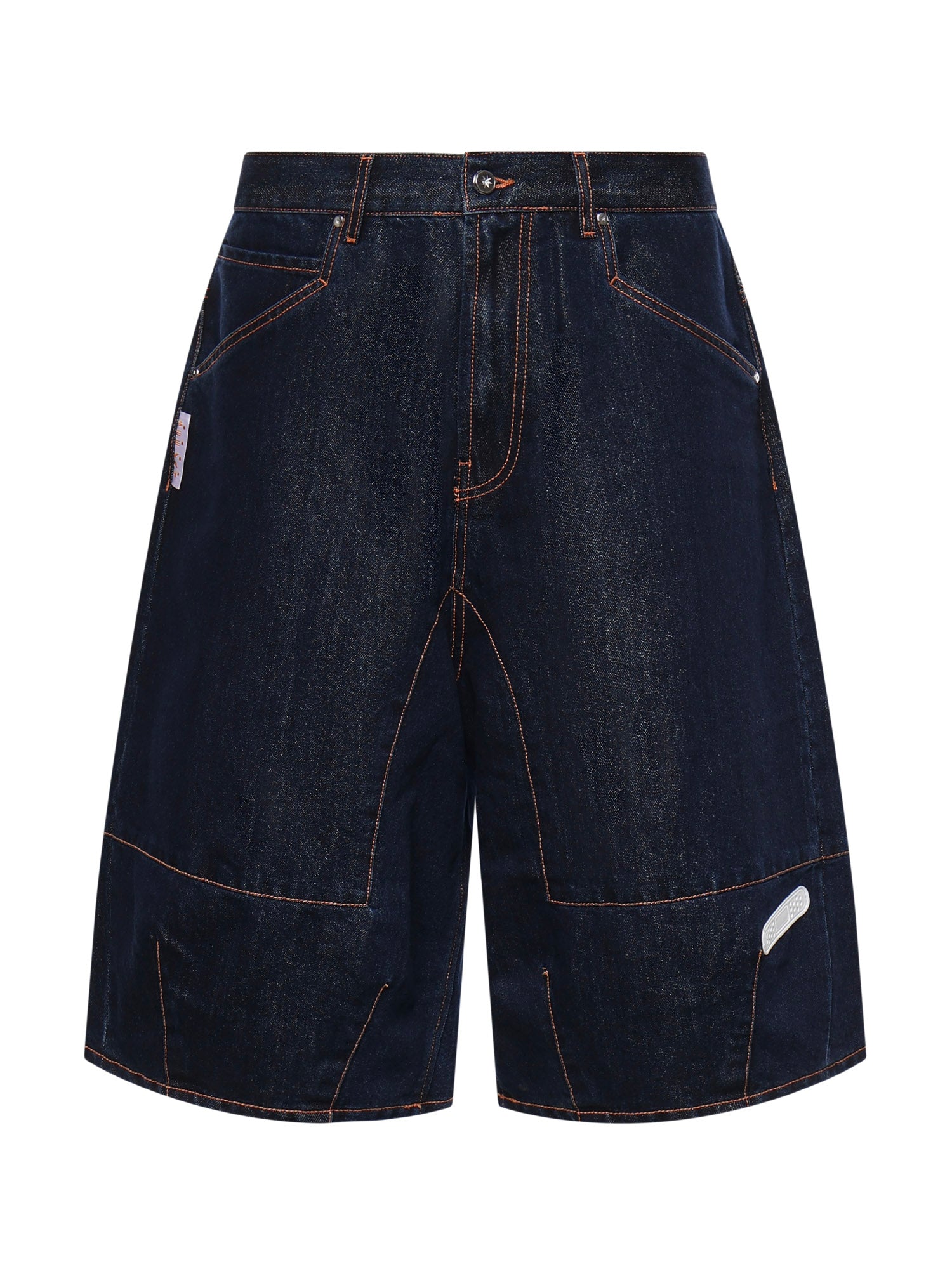 PDF CHANNEL Shorts Blue Cotton