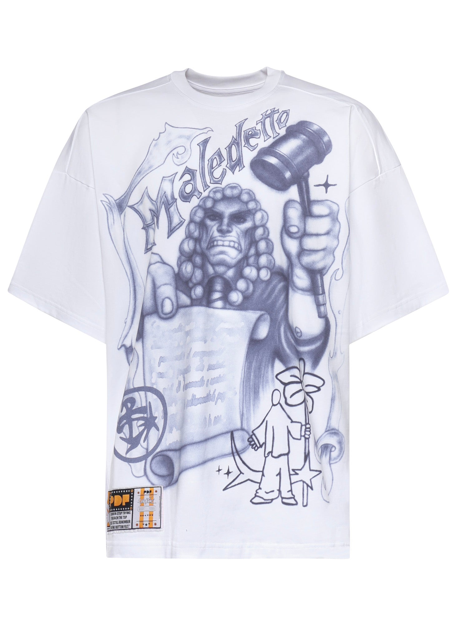 PDF CHANNEL T-shirts and Polos White Cotton