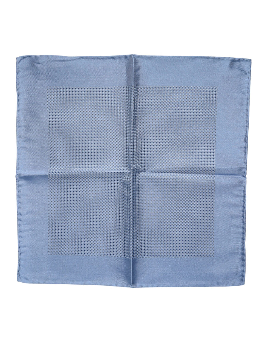 Dolce & Gabbana 100% Silk scarf in blue