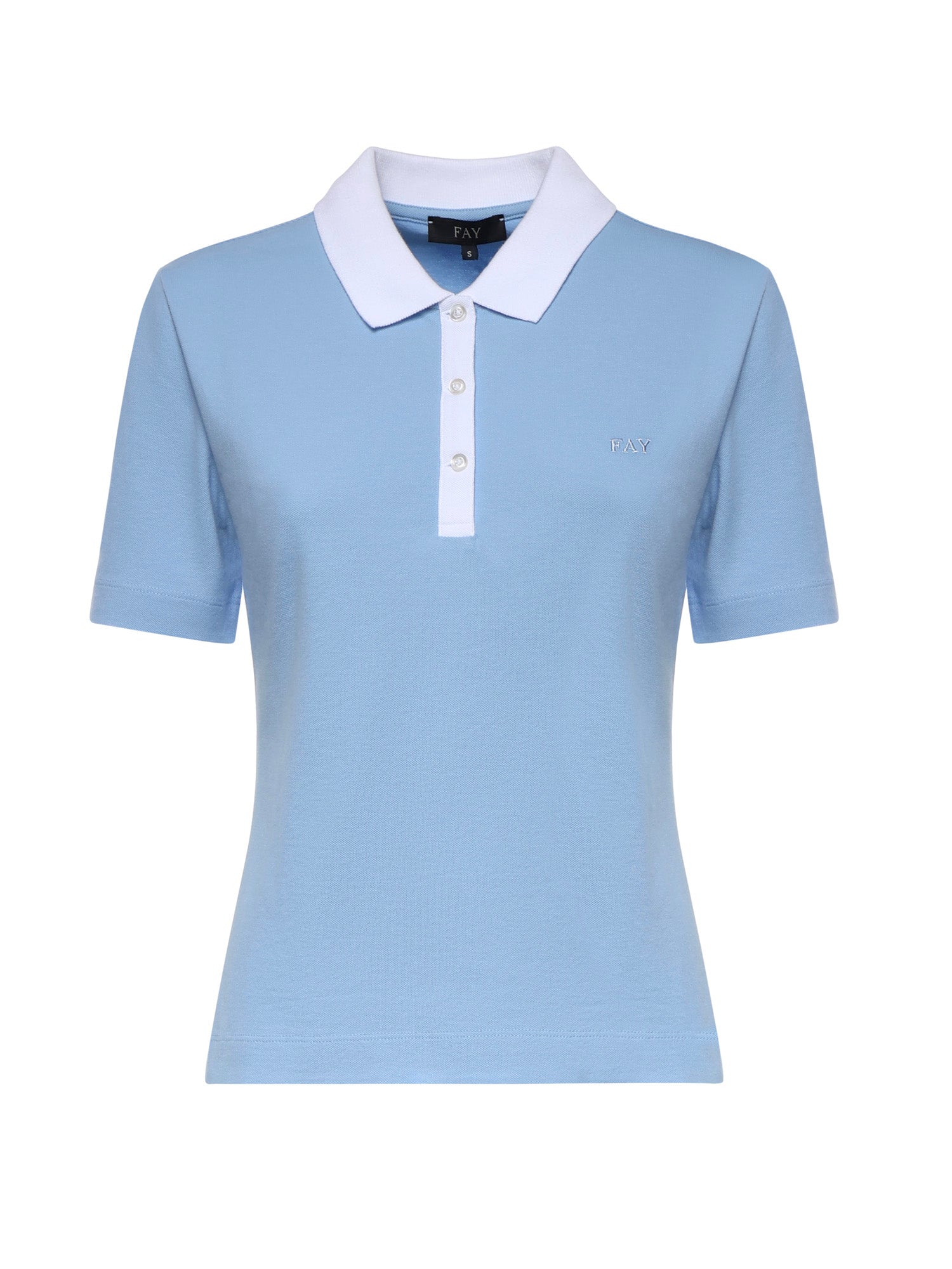 Fay T-shirts and Polos Blue Cotton