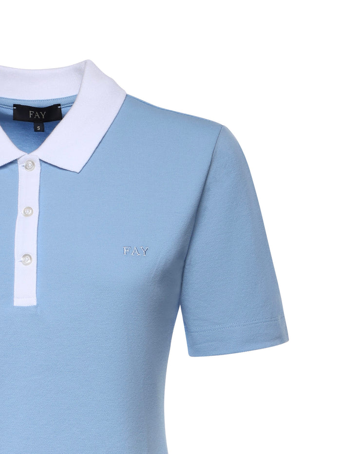 Fay T-shirts and Polos Blue Cotton