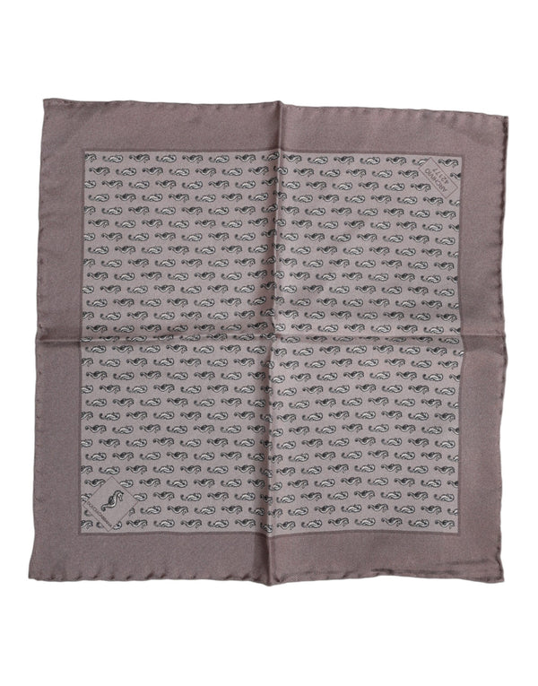 Dolce & Gabbana 100% Silk scarf in brown