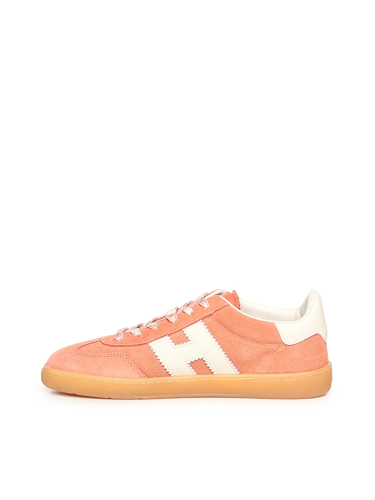 Hogan Sneakers Orange Suede