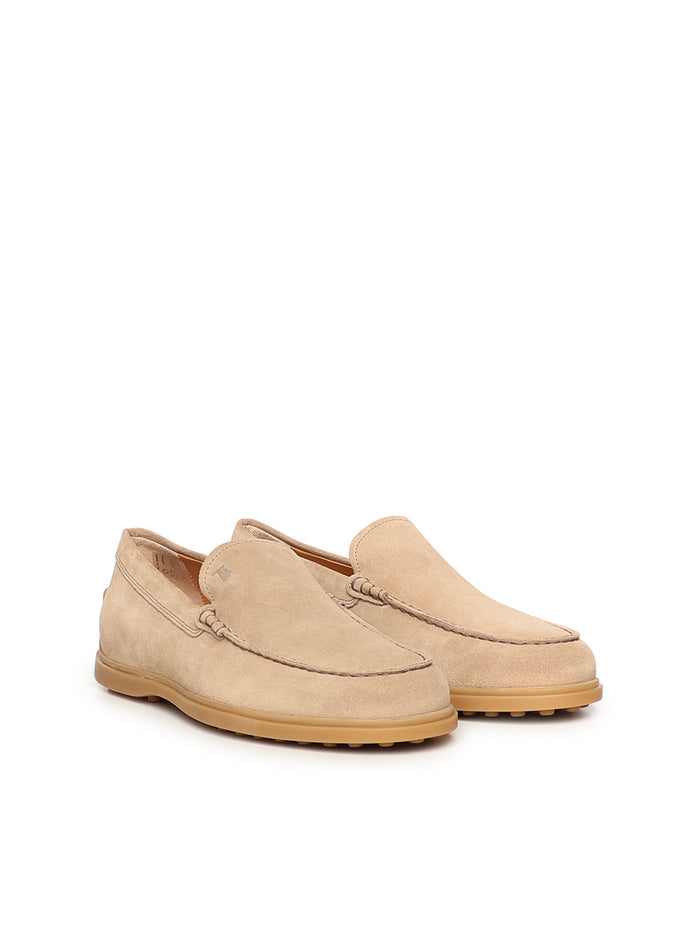 Tods Flat shoes Light Tobacco Calfskin