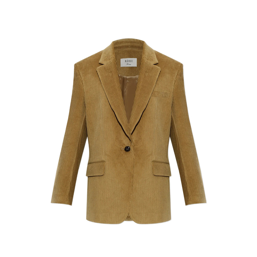 Jacket Corduroy Neutrals Cotton Blazers