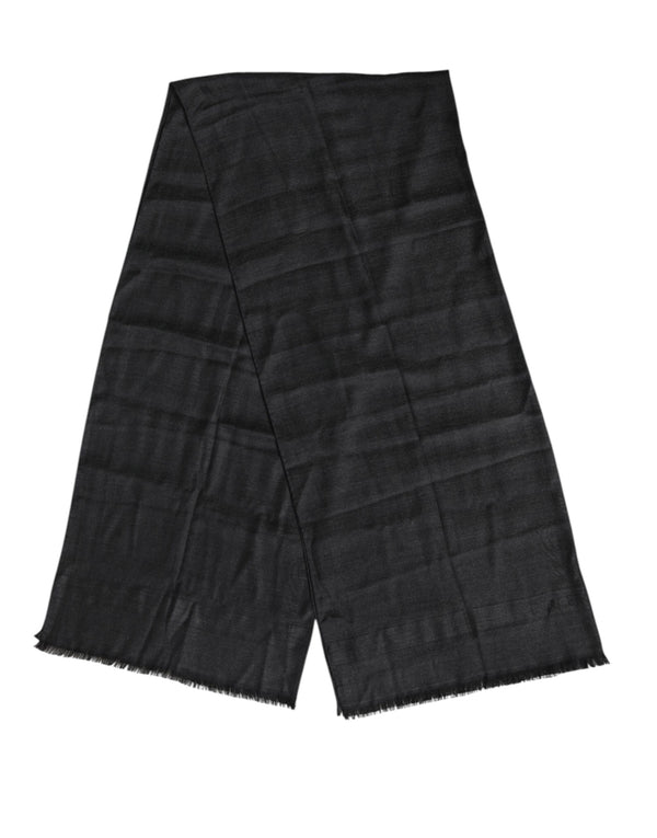 Dolce & Gabbana 100% Cashmere scarf in gray