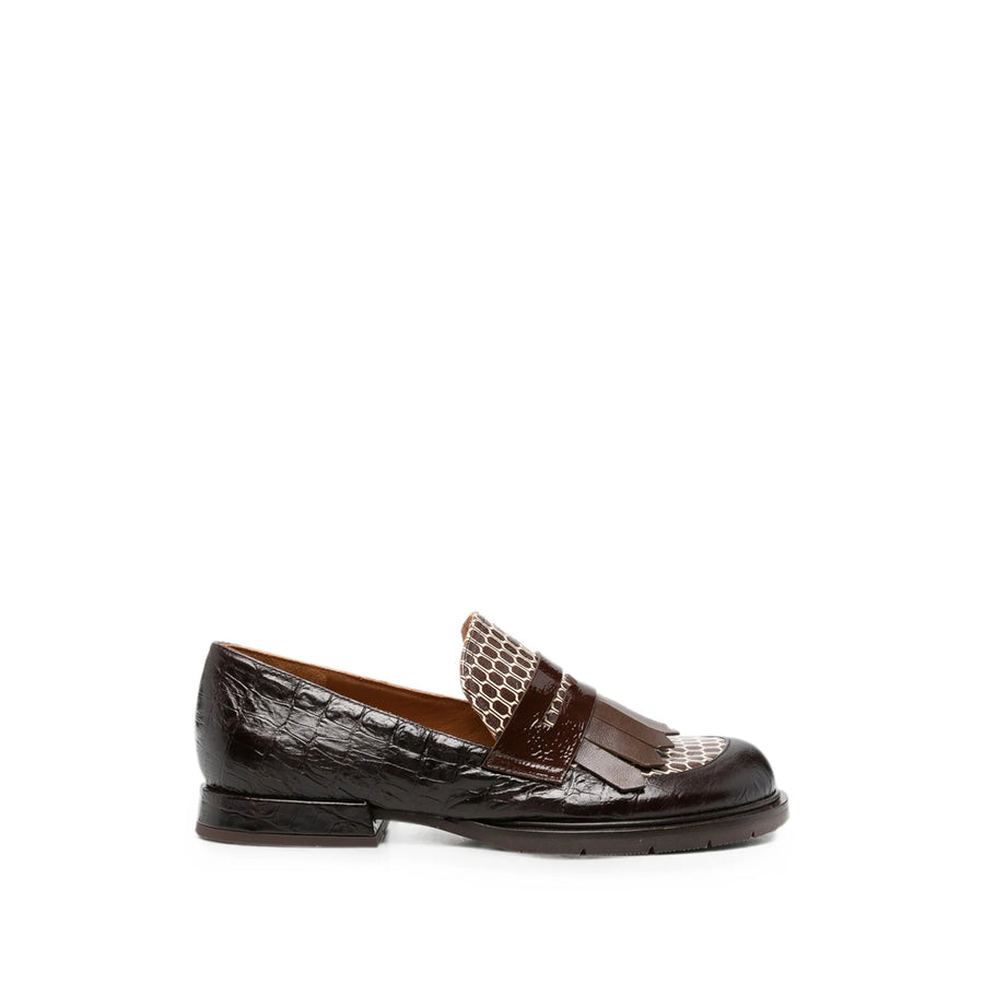 Leather Loafers Jeluse Testa Brown