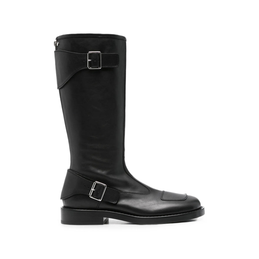 Trainers Black Calf Leather