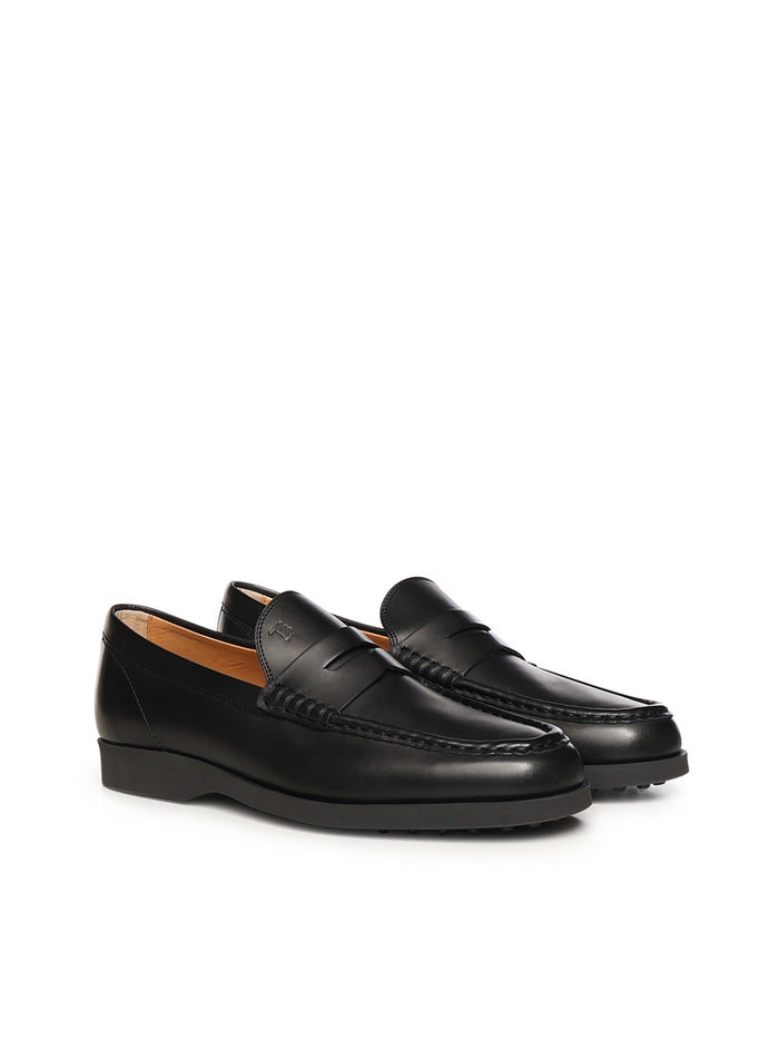 Tods Flat shoes Black Calfskin