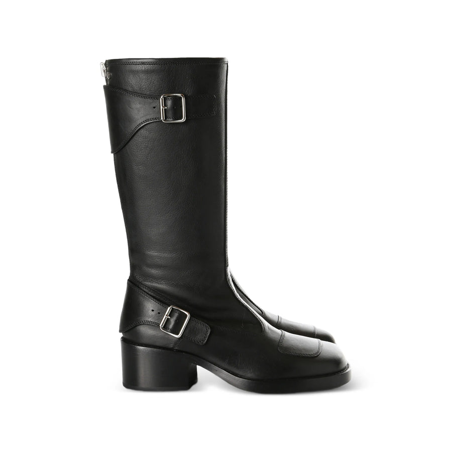 Leather Ankle Boots Black
