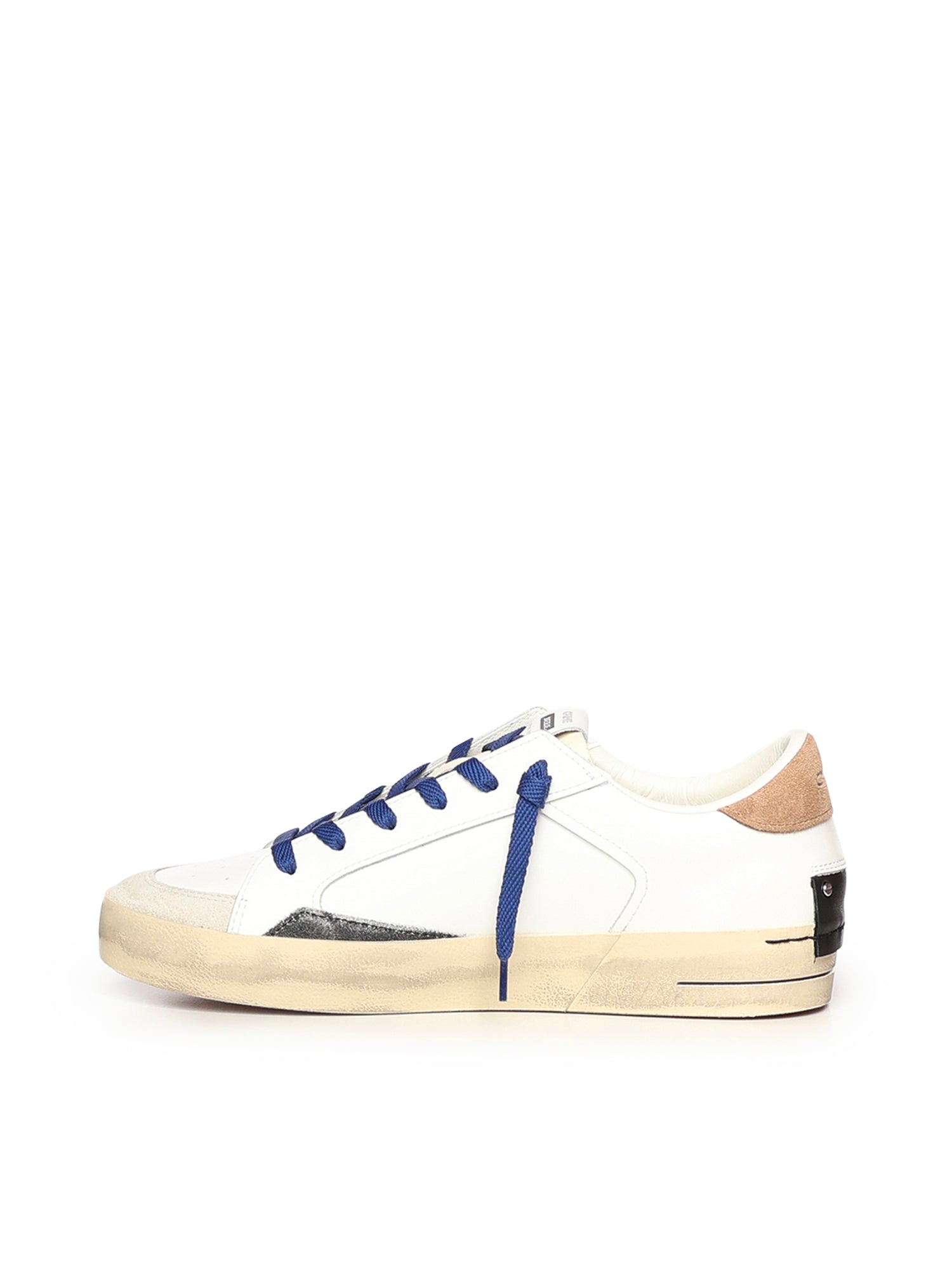 Crime London Sneakers Brown Sugar Leather Fabric