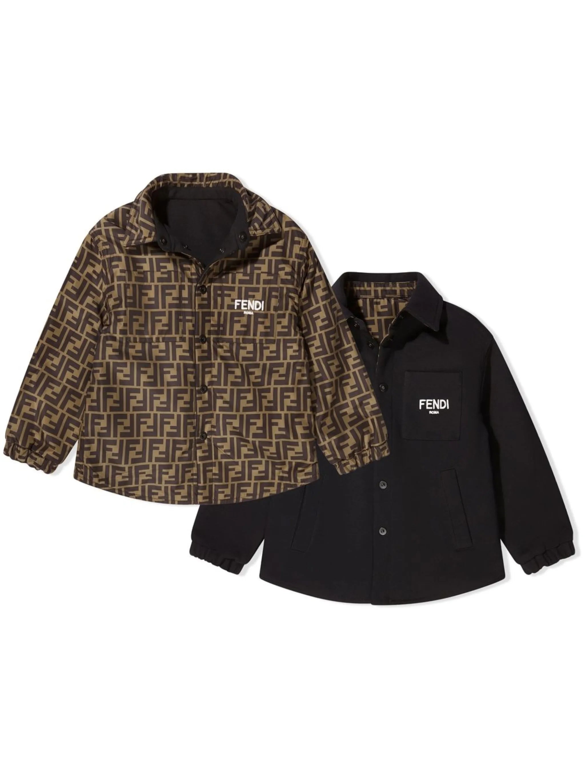 Giacca Camicia Sweatshirt Black