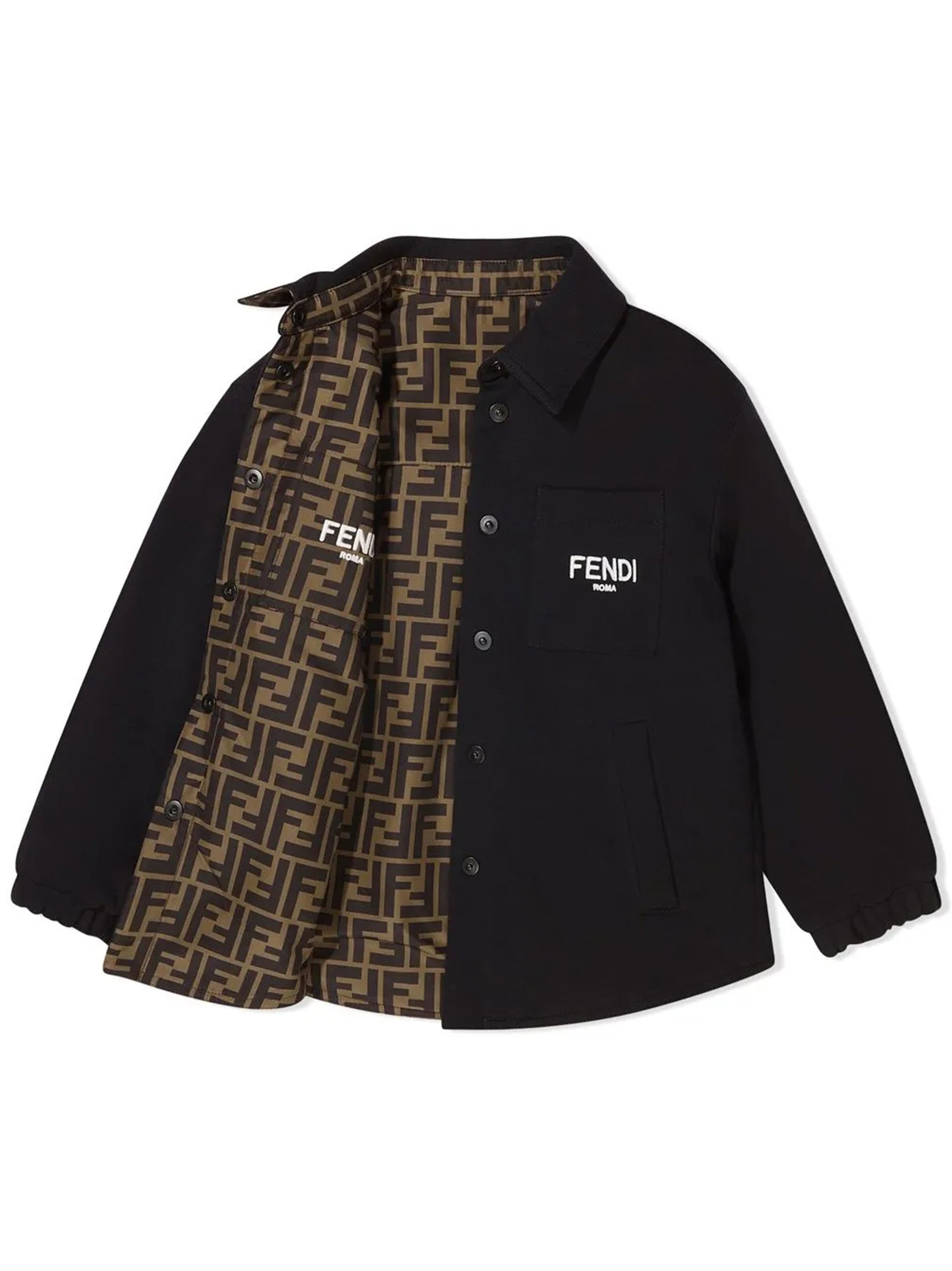Giacca Camicia Sweatshirt Black