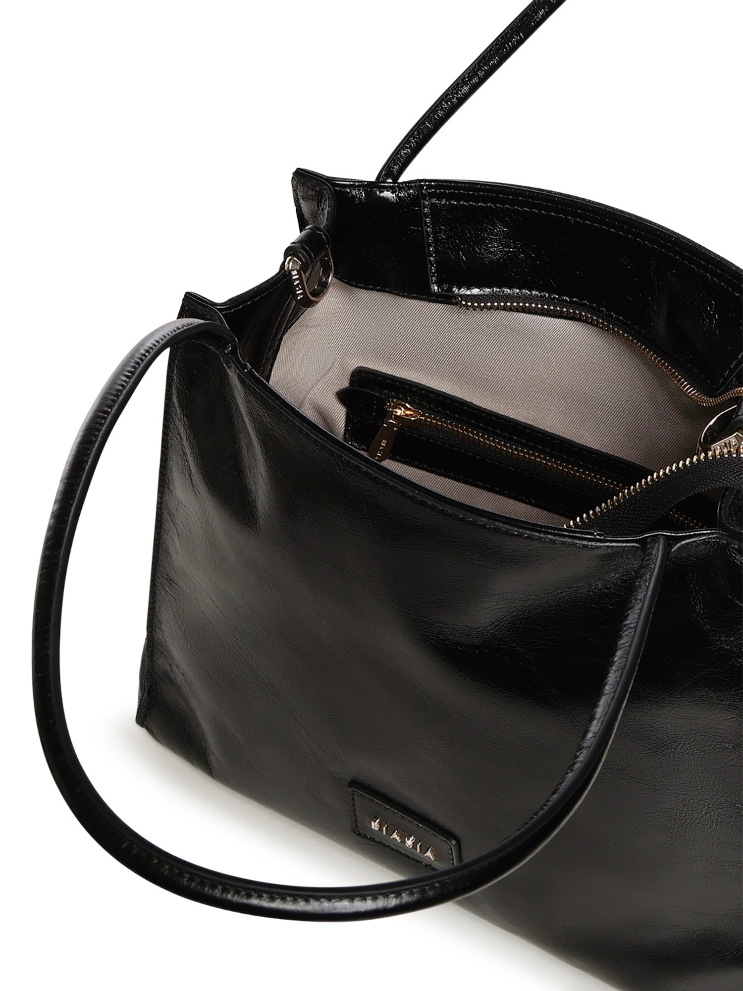 Biasia Bags Black Leather