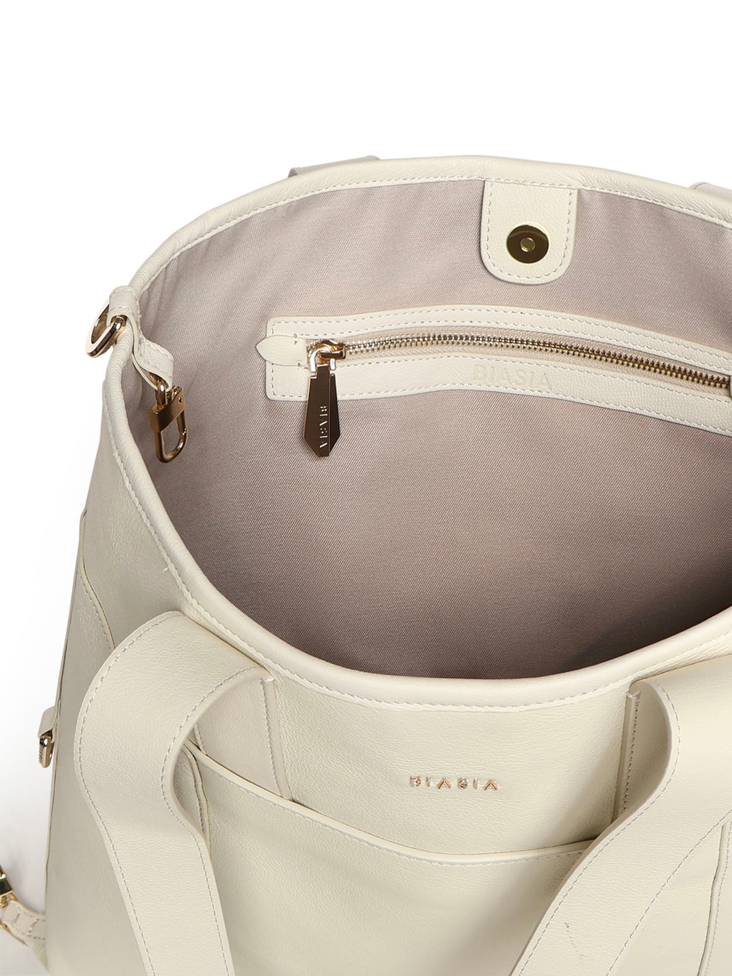 Biasia Bags White Leather