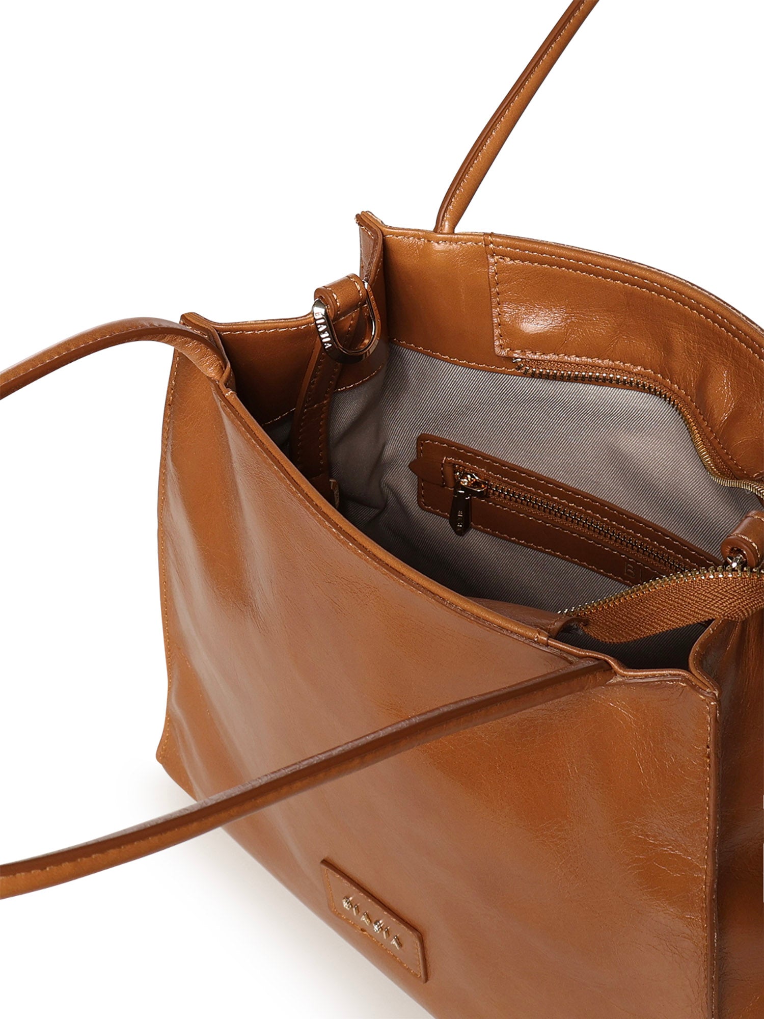 Biasia Bags Walnut Leather