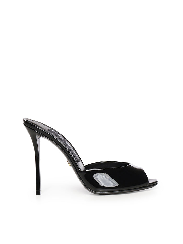 Dolce & Gabbana Sandals Black Calfskin