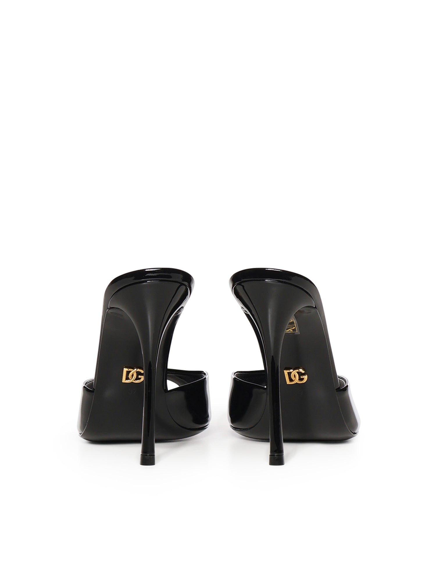 Dolce & Gabbana Sandals Black Calfskin